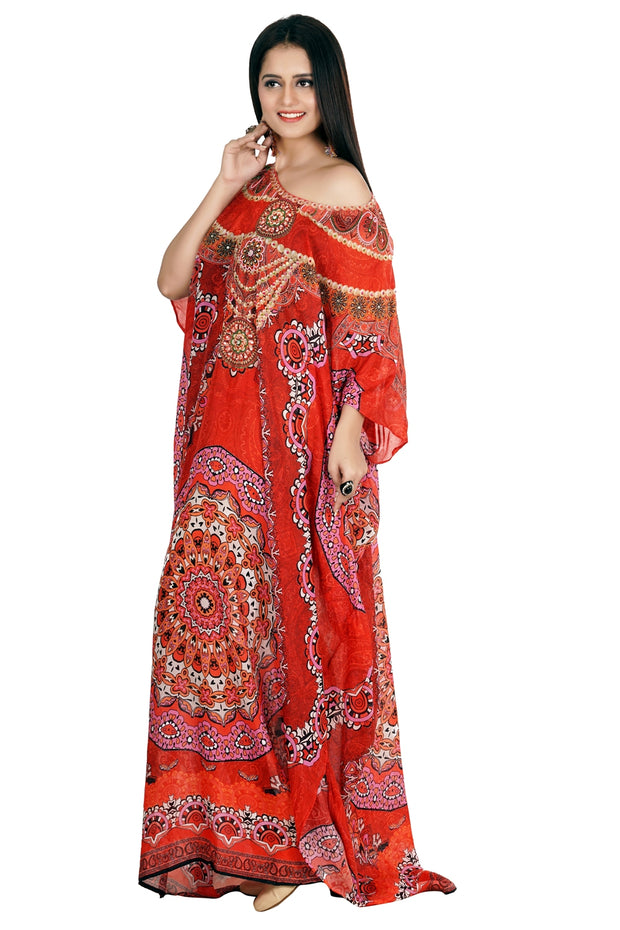 kaftan dress long