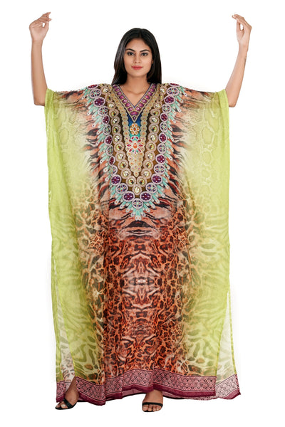 kaftan style maxi dresses