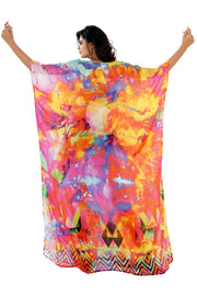 Party dress kaftan silk kaftan dress beachwear caftan designer silk caftan heavily embellished kaftan