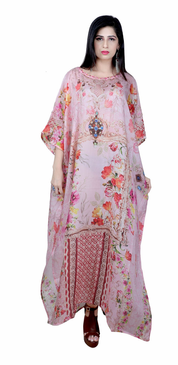 Vibrant Pink floral  print