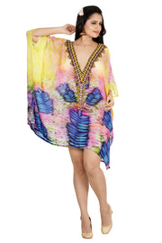 floral print kaftan