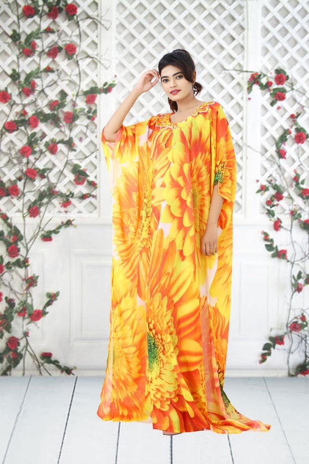 beach kaftan plus size