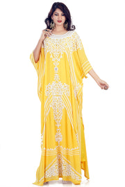 Special Party wear heavily beaded Beautiful kaftan plus size caftan maxi dress