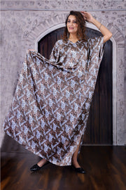 Full length Kaftan animal print Kaftan for Women beach wear cover up