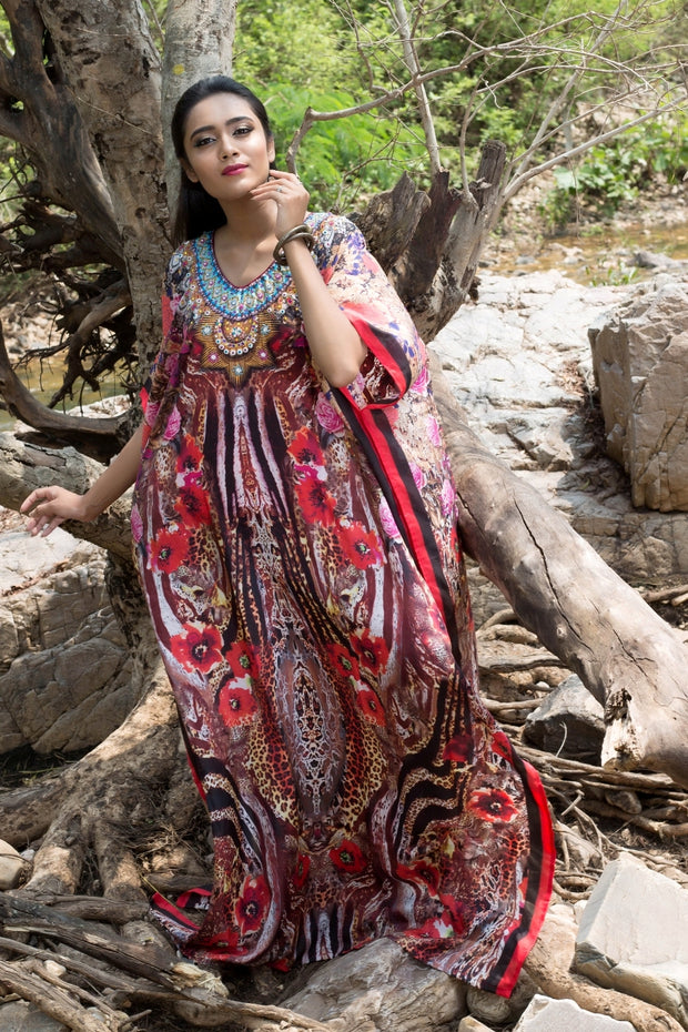 womens long kaftan