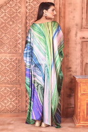 kaftan satin full length