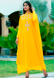 Dubai Kaftan Wedding kaftan Long Dress embellished maxi caftan