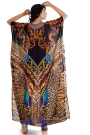 beaded kaftan