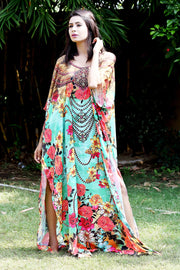 plus size long kaftans