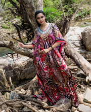 silk kaftans