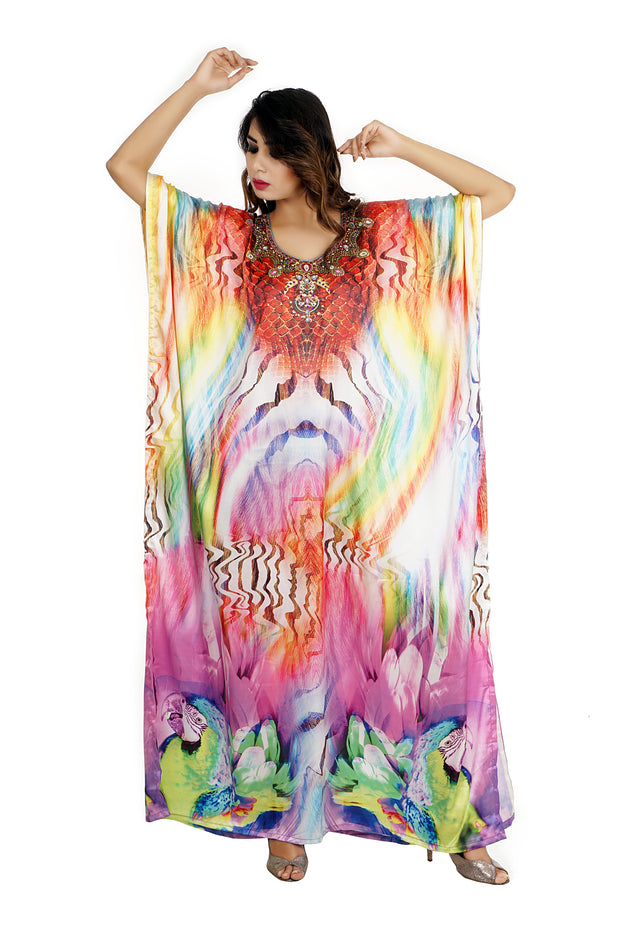 kaftan dress long