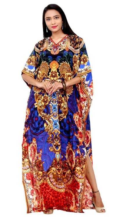 blue kaftan