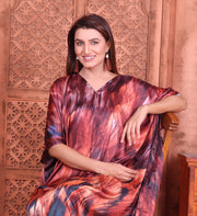 Silk kaftan dress for women beautiful caftan dress lounge wear caftan