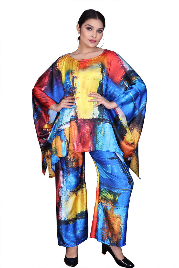 Two piece caftan elegant co-ord set for womens