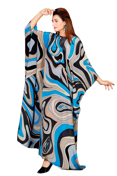 Elegant Silk Caftan Kaftan Pure Silk Evening Party Kaftan