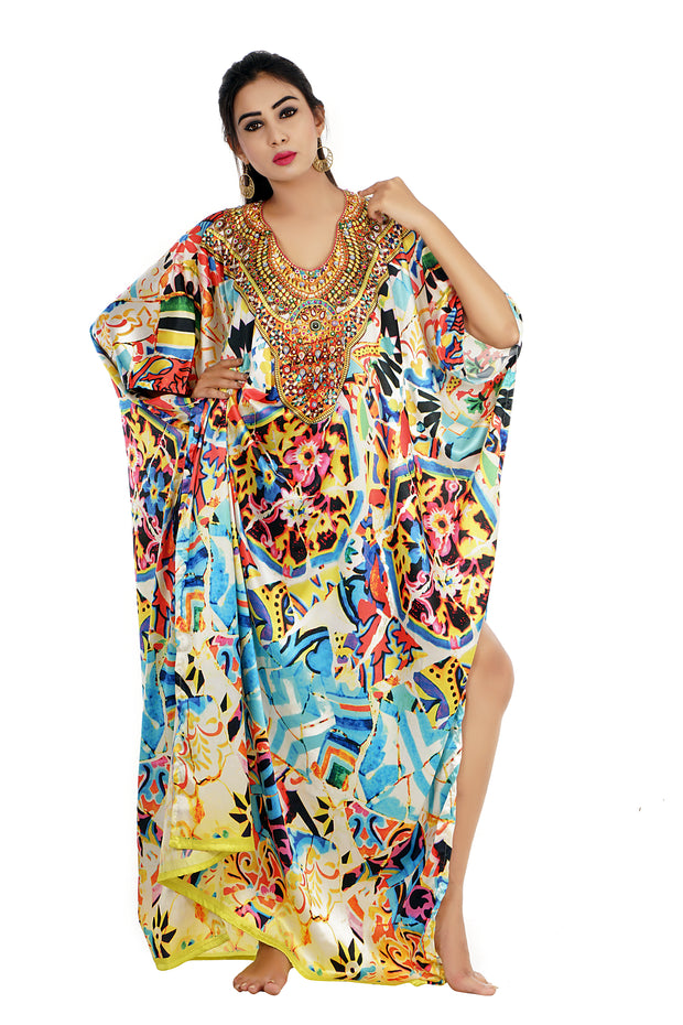 kaftan cocktail dresses