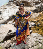 silk caftans
