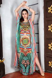 camilla silk kaftan