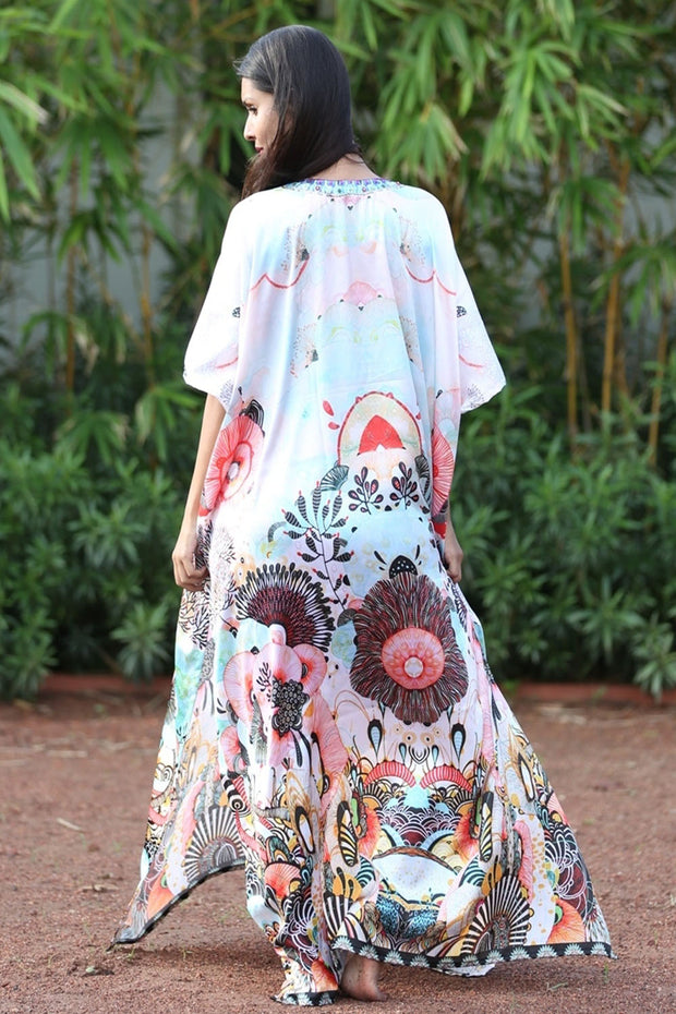 Luxury resort wear Long caftan online High End Beach party dress