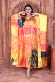 caftan lounge dress