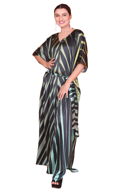 Flowy Kaftan Summer wear Kaftan silk kaftan maxi dress