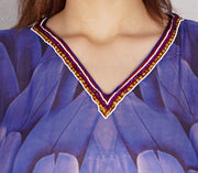 Silk beach cover up Elegant kaftan womens silk kaftan silk dress silk kaftan maxi dress