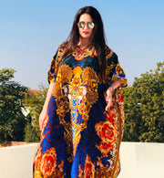 Long kaftan dresses online designer beach wear caftan cover ups