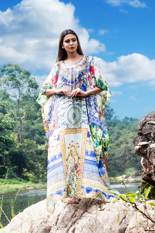 design of kaftan kurti