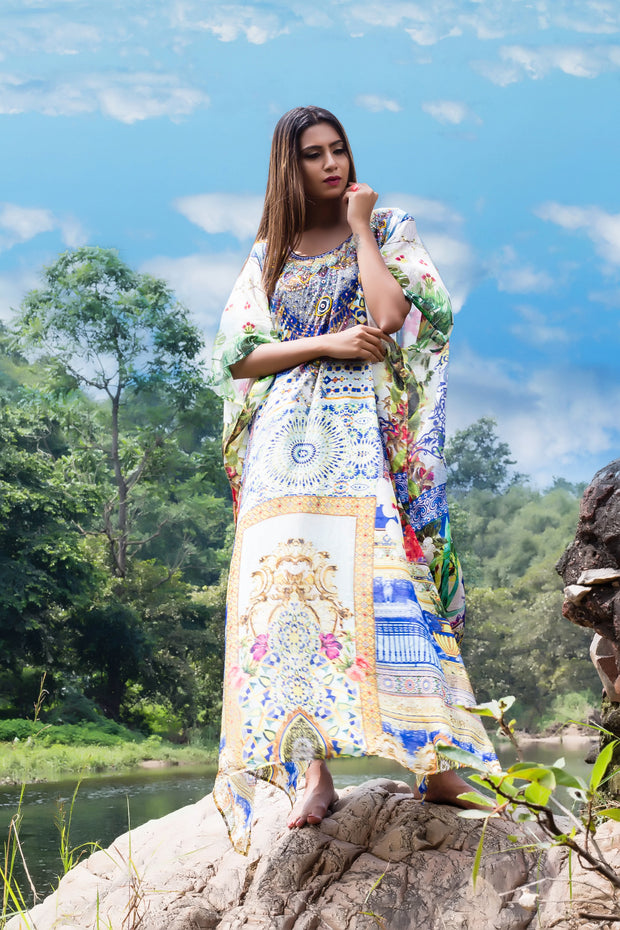 designer beach dresses and kaftans