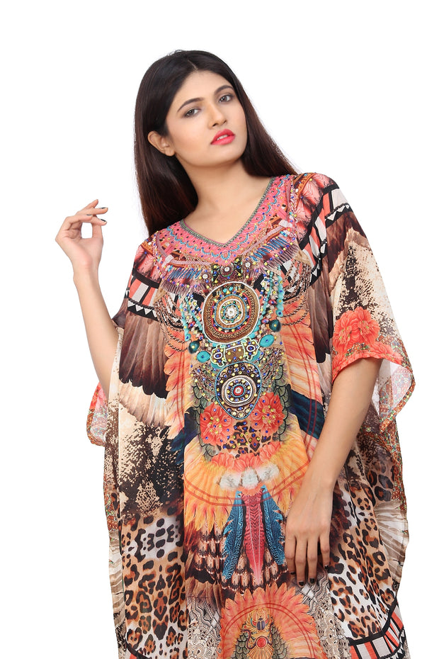 silk kaftans