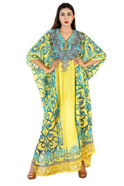 silk caftans