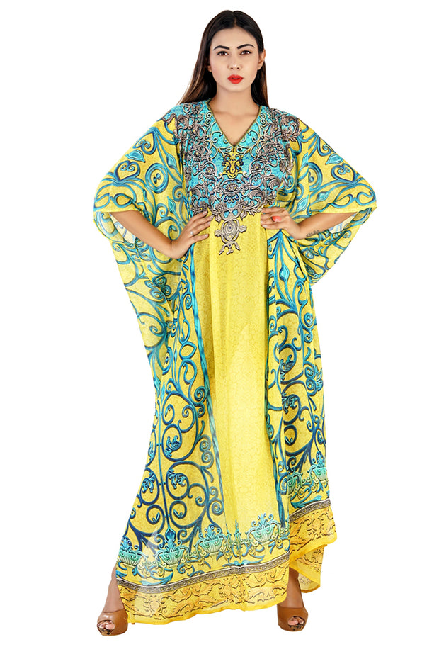 silk caftans