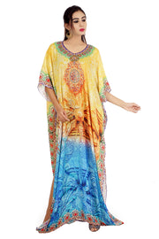 green kaftan