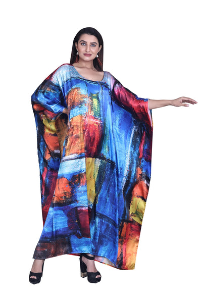 silk kaftan