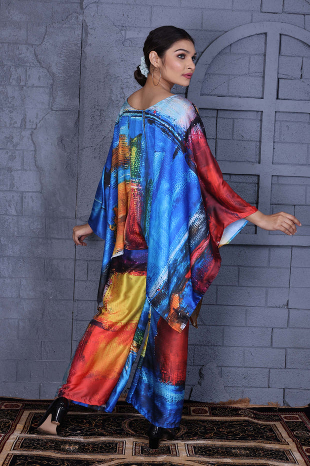 Two piece caftan elegant co-ord set for womens