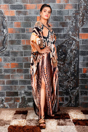 Python Print Kaftan Beach kaftan embellished kaftan plus size kaftan