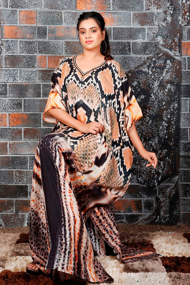 Python Print Kaftan Beach kaftan embellished kaftan plus size kaftan
