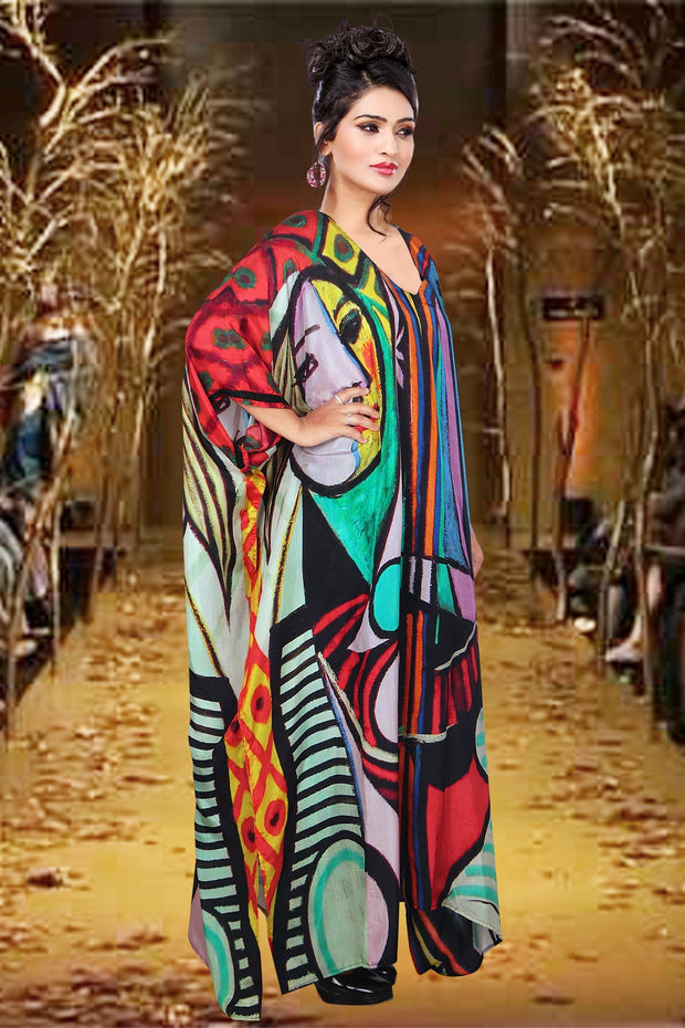 silk caftan beautiful kaftan dress beaded long kaftan Short for women
