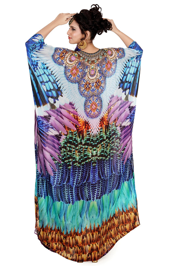 maxi kaftan cover up