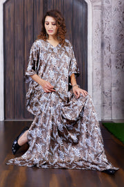 Full length Kaftan animal print Kaftan for Women beach wear cover up