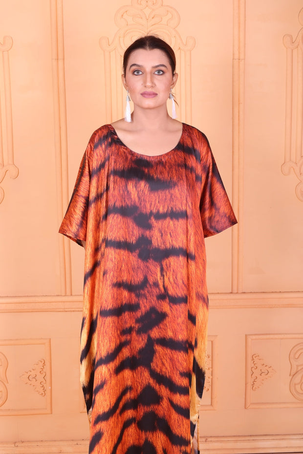 Animal print kaftan full length kaftan best kaftans Beach Wear Kaftan Wedding Dress,