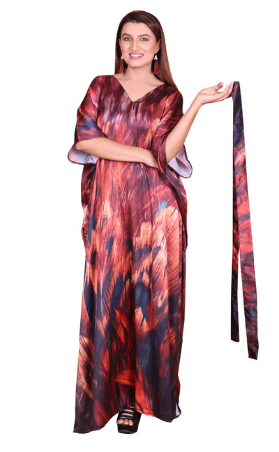 Silk kaftan dress for women beautiful caftan dress lounge wear caftan