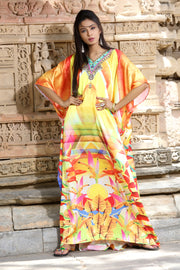 kaftan evening gown