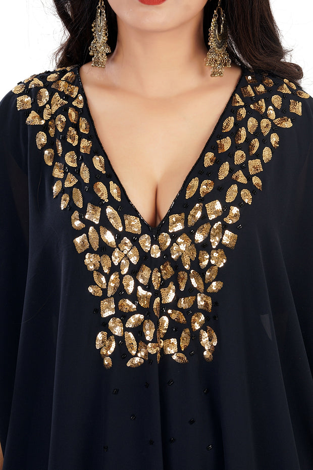 Dubai Wedding kaftan beaded Long beautiful caftan dress