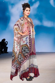 Lace Up Silk Kaftan Vintage Style plus size Beautiful Caftan Dress