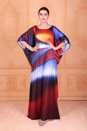 Pure silk kaftan silk caftan inexpensive kaftans full length kaftan