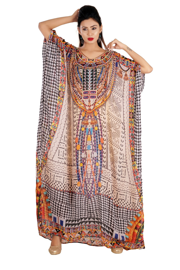 silk kaftans