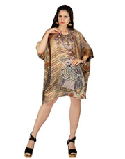 silk kaftan dress