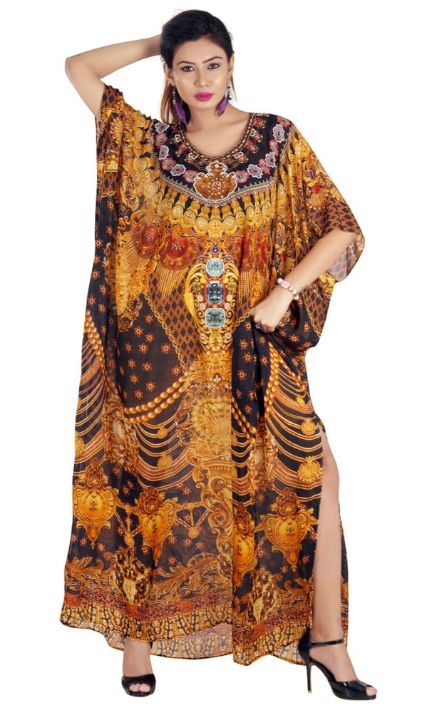 casual kaftan dress