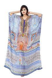 kaftan maxi dress